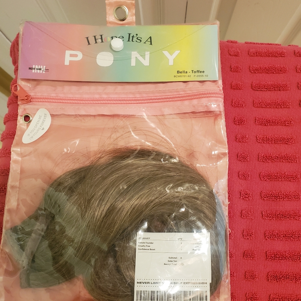INH Bella - Toffee Pony tail